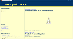 Desktop Screenshot of gaditanadas.blogspot.com