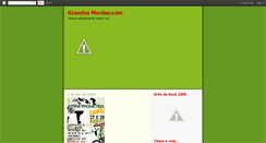 Desktop Screenshot of grandesmerdaspontocom.blogspot.com