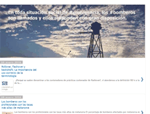 Tablet Screenshot of noticias-bomberos.blogspot.com