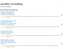 Tablet Screenshot of best-portablecribbedding-review.blogspot.com