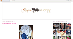 Desktop Screenshot of ginger-chocolateandhoney.blogspot.com