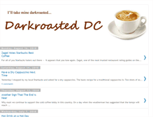 Tablet Screenshot of darkroasteddc.blogspot.com