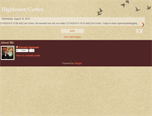 Tablet Screenshot of hightowercortez.blogspot.com