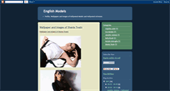 Desktop Screenshot of englishmodels.blogspot.com