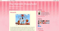 Desktop Screenshot of borrellihousehold.blogspot.com