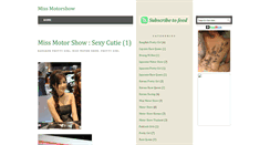 Desktop Screenshot of emotorshow.blogspot.com