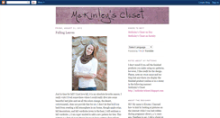 Desktop Screenshot of mckinleyscloset.blogspot.com