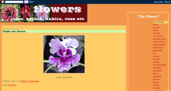 Desktop Screenshot of flowers-update.blogspot.com