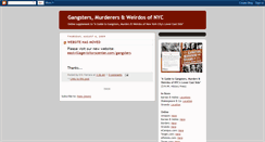 Desktop Screenshot of gangsofnyc.blogspot.com