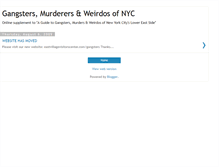 Tablet Screenshot of gangsofnyc.blogspot.com