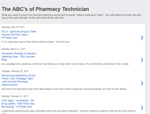 Tablet Screenshot of pharmtechabc.blogspot.com