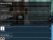 Tablet Screenshot of alexaenblog.blogspot.com