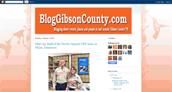Desktop Screenshot of bloggibsoncounty.blogspot.com