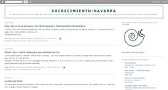 Desktop Screenshot of decrecimiento-navarra.blogspot.com