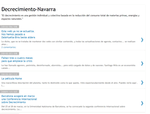 Tablet Screenshot of decrecimiento-navarra.blogspot.com