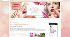 Desktop Screenshot of morgan-makeup.blogspot.com