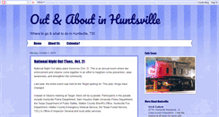 Desktop Screenshot of huntsvillehappeningstx.blogspot.com