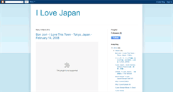 Desktop Screenshot of i-love-japan-guides.blogspot.com