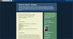 Desktop Screenshot of derecholaboralpy.blogspot.com