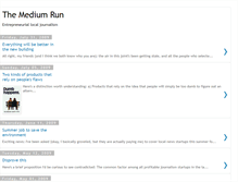 Tablet Screenshot of mediumrun.blogspot.com