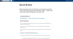 Desktop Screenshot of david-briskie.blogspot.com