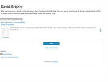 Tablet Screenshot of david-briskie.blogspot.com