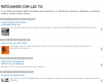 Tablet Screenshot of patojiandoconlastic.blogspot.com