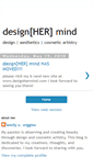 Mobile Screenshot of designhermind.blogspot.com