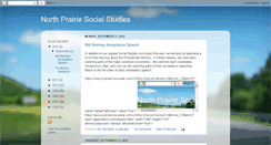 Desktop Screenshot of npsocialstudies.blogspot.com