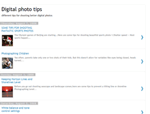 Tablet Screenshot of digitalphoto-tip.blogspot.com