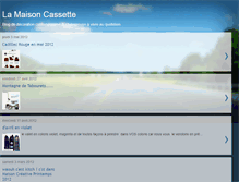 Tablet Screenshot of lamaisoncassette.blogspot.com