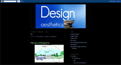 Desktop Screenshot of design-aesthetics.blogspot.com