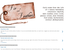 Tablet Screenshot of firandfeathers.blogspot.com