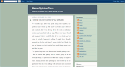 Desktop Screenshot of carolyn-masonopinionclass.blogspot.com