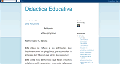 Desktop Screenshot of didacticaeduca.blogspot.com