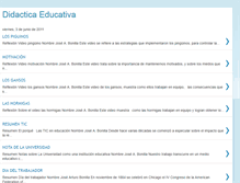 Tablet Screenshot of didacticaeduca.blogspot.com