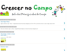 Tablet Screenshot of crescernocampo.blogspot.com