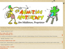 Tablet Screenshot of animatingapothecary.blogspot.com