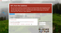Desktop Screenshot of nflfromthesidelines.blogspot.com