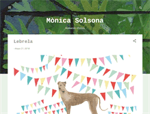 Tablet Screenshot of monicasolsona.blogspot.com