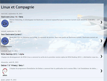 Tablet Screenshot of experiencelinuxienne.blogspot.com