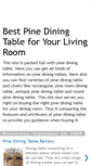Mobile Screenshot of bestpinediningtable.blogspot.com