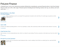 Tablet Screenshot of finlowefinance.blogspot.com