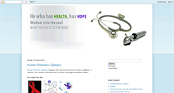 Desktop Screenshot of diseases-human.blogspot.com