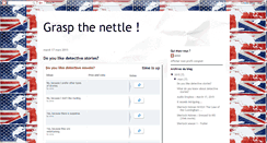 Desktop Screenshot of grasp-the-nettle.blogspot.com