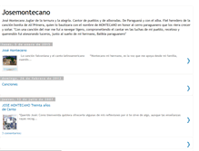 Tablet Screenshot of josemontecano.blogspot.com