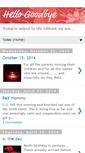 Mobile Screenshot of hellogoodbyenow.blogspot.com