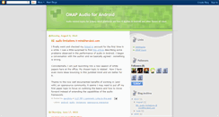 Desktop Screenshot of androidaudio.blogspot.com