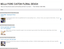 Tablet Screenshot of bellafiorefloraldesign.blogspot.com