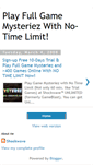 Mobile Screenshot of gamemysteriez.blogspot.com